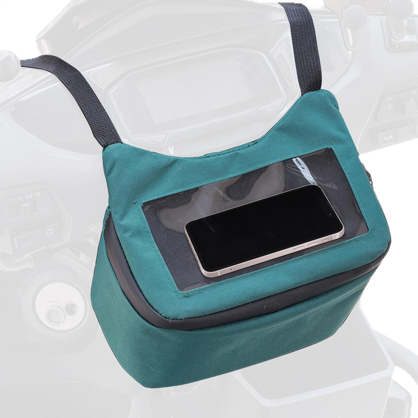 Waterproof Motorcycle Handlebar Bag Pouch - 핸들바 가방 오토바이 방수 수납칸 전면