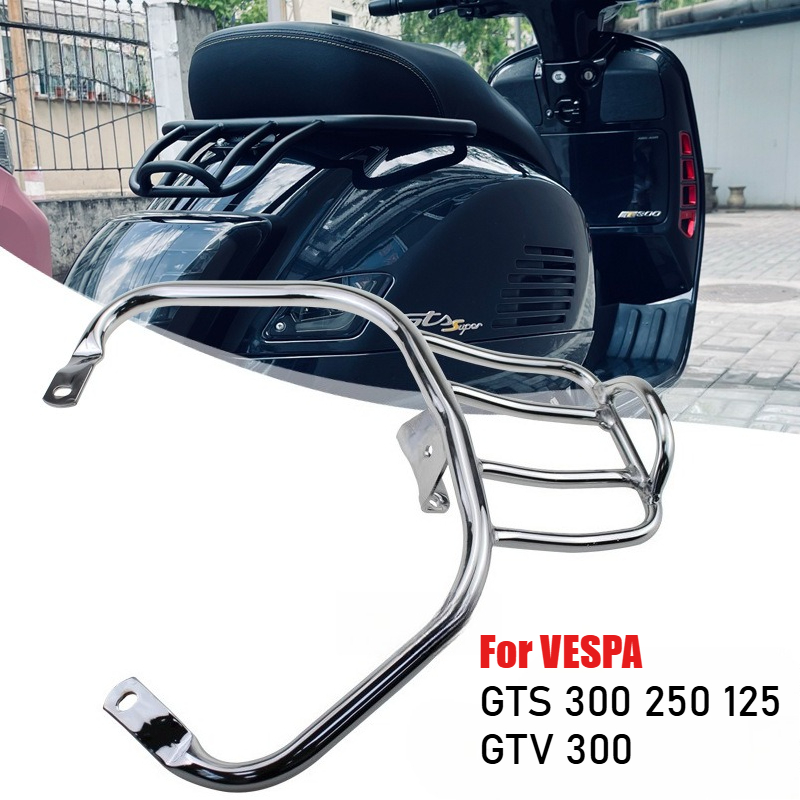 Motorcycle Luggage Rack Rear Carrier Steel - 베스파 GTS300 GTV300 GTS 300 250