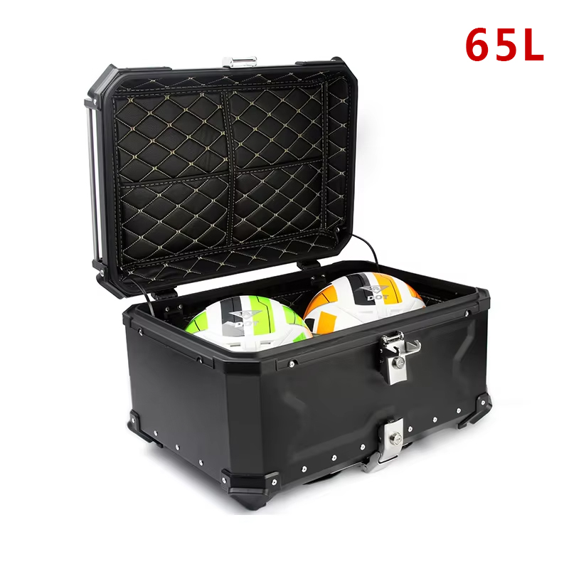 Aluminum Top Case Luggage Box 45L 55L - 36L 45L 55L 65L 오토바이 알루미늄