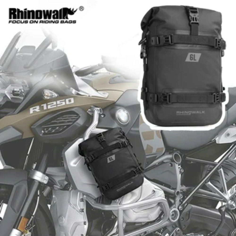 Motorcycle Crash Bar Waterproof Dry Bag - Rhinowalk 크래시 바 드라이 백, 방수