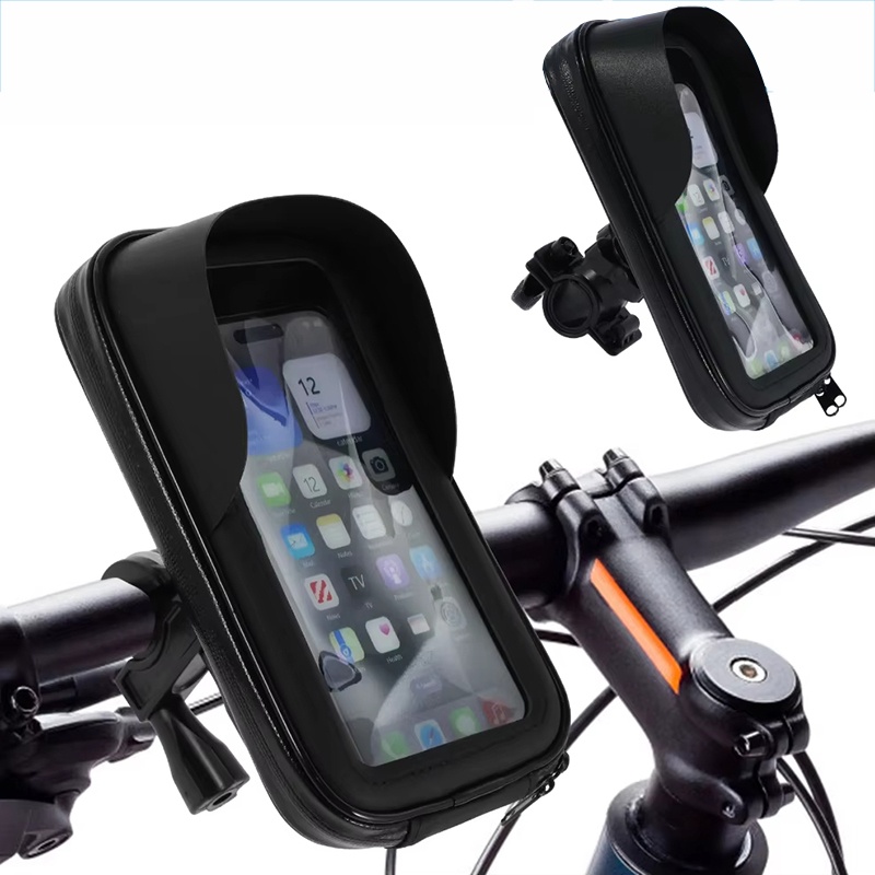 Waterproof Motorcycle Handlebar Bag Pouch - 자전거 폰 거치대 가방 오토바이 핸들바