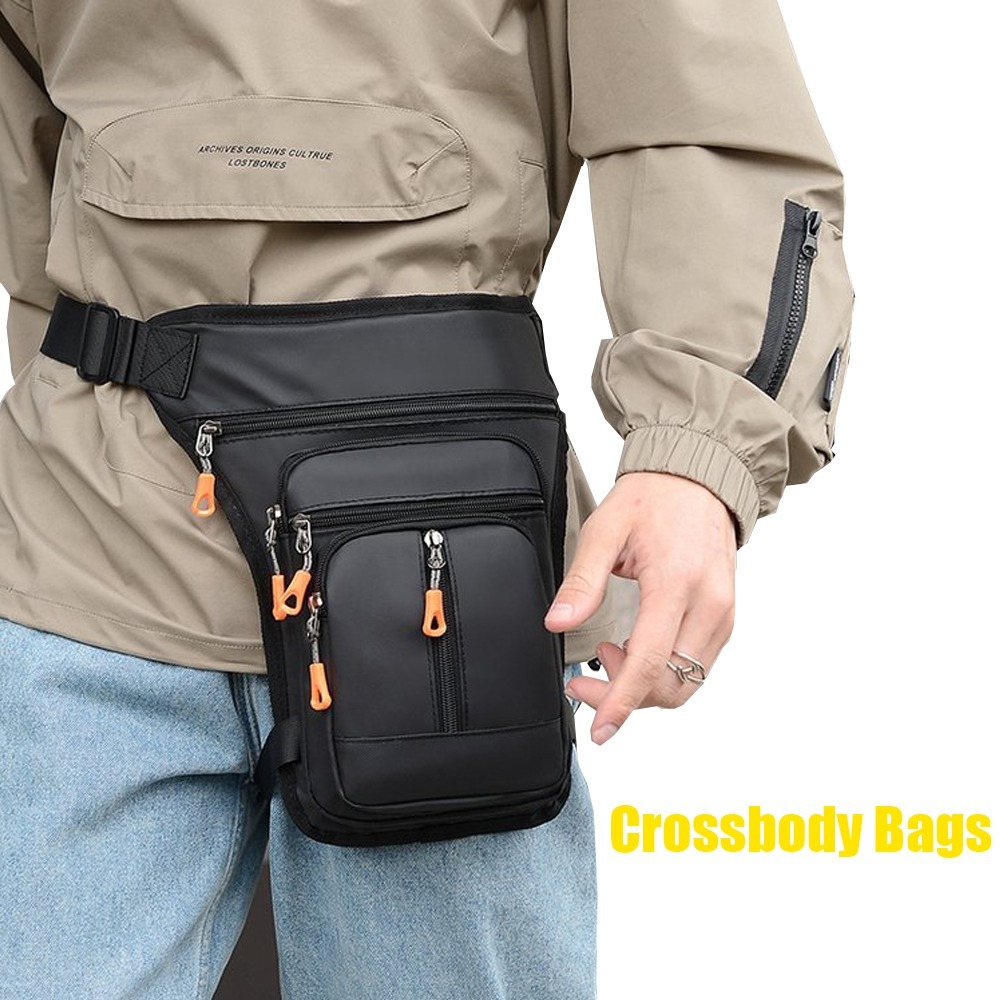 Motorcycle Leg Bag Drop Thigh Pouch - 방수 드롭 레그 백 허리 가방
