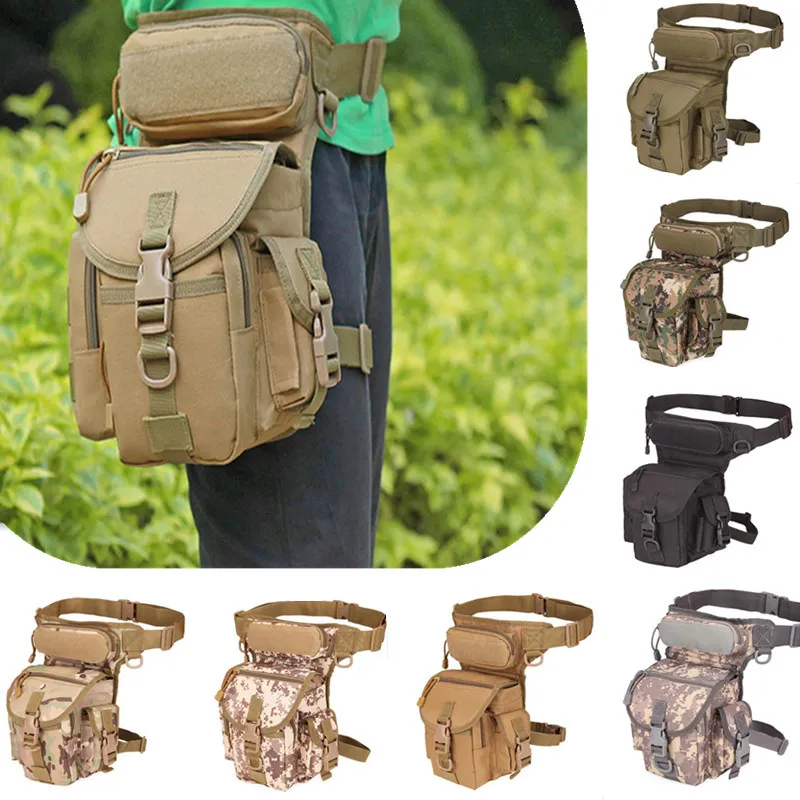 Motorcycle Leg Bag Drop Thigh Pouch - 야외용 드롭 레그 백 EDC 몰리