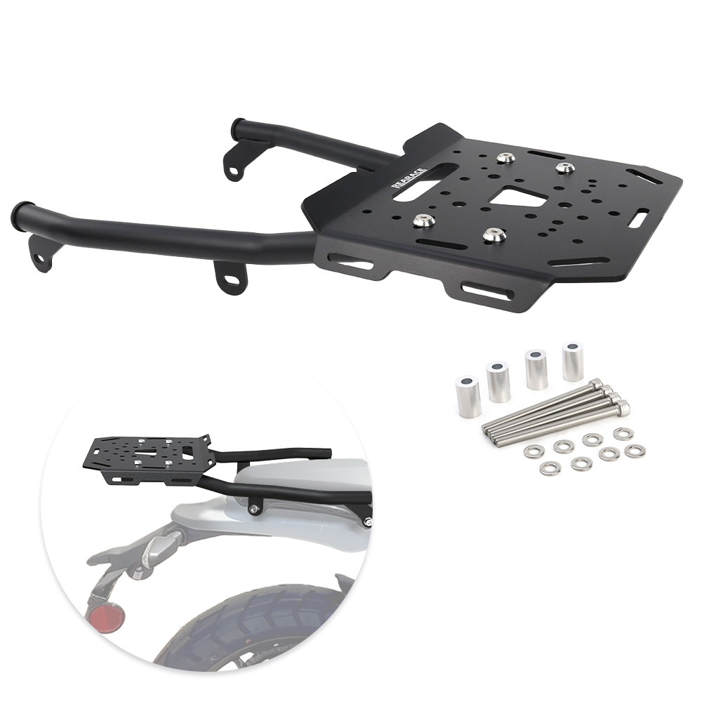 Motorcycle Luggage Rack Rear Carrier Steel - 오토바이 리어 러기지 랙 캐리어 케이스