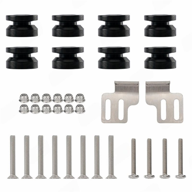 Pannier Mounting Bracket Rack Kit Motorcycle - 심플 모터사이클 알루미늄 합금 사이드 박스