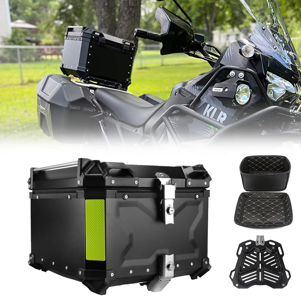 Aluminum Top Case Luggage Box 45L 55L - 알루미늄 오토바이 박스 65L 80L 100L
