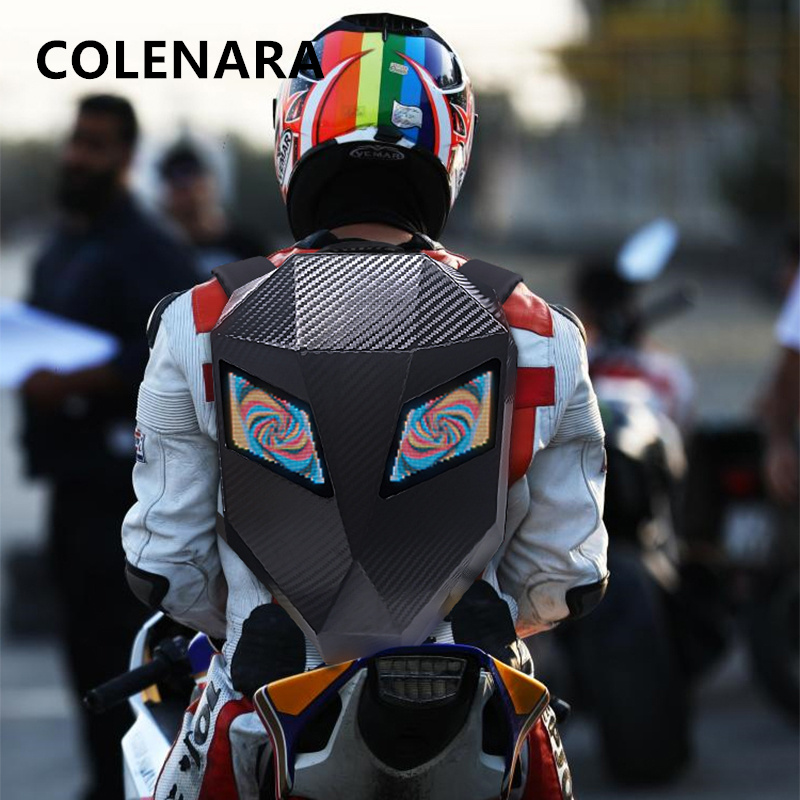 Motorcycle Helmet Backpack Waterproof Led - COLENARA 방수 배낭 ABS+PC 노트북 숄더백
