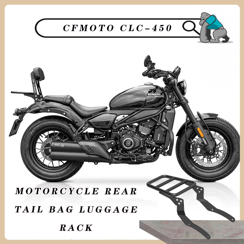 Motorcycle Luggage Rack Rear Carrier Steel - 오토바이 후방 테일 백 러기지 랙,