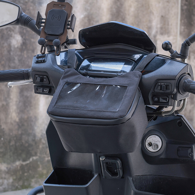 방수 오토바이 핸들바 가방, 다기능 스쿠터 수납 파우치 - Waterproof Motorcycle Handlebar Bag Pouch 리뷰 및 가격