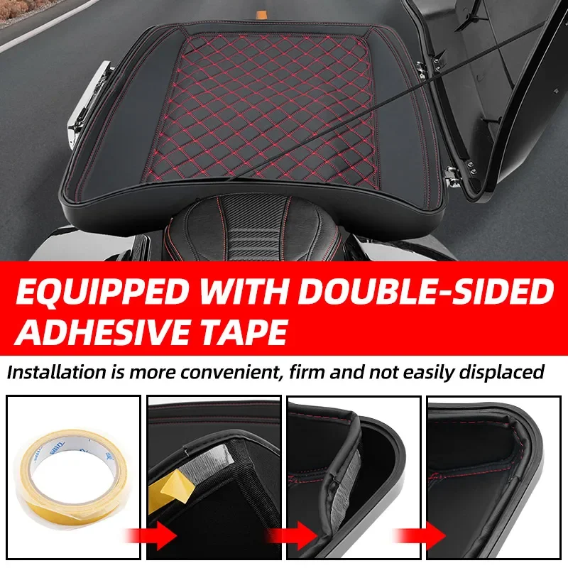 오토바이화물 라이너 내부 라이닝 쿠션 테일 탑 박스 커 - Motorcycle Saddlebag Liner Inner Bags 리뷰 및 가격