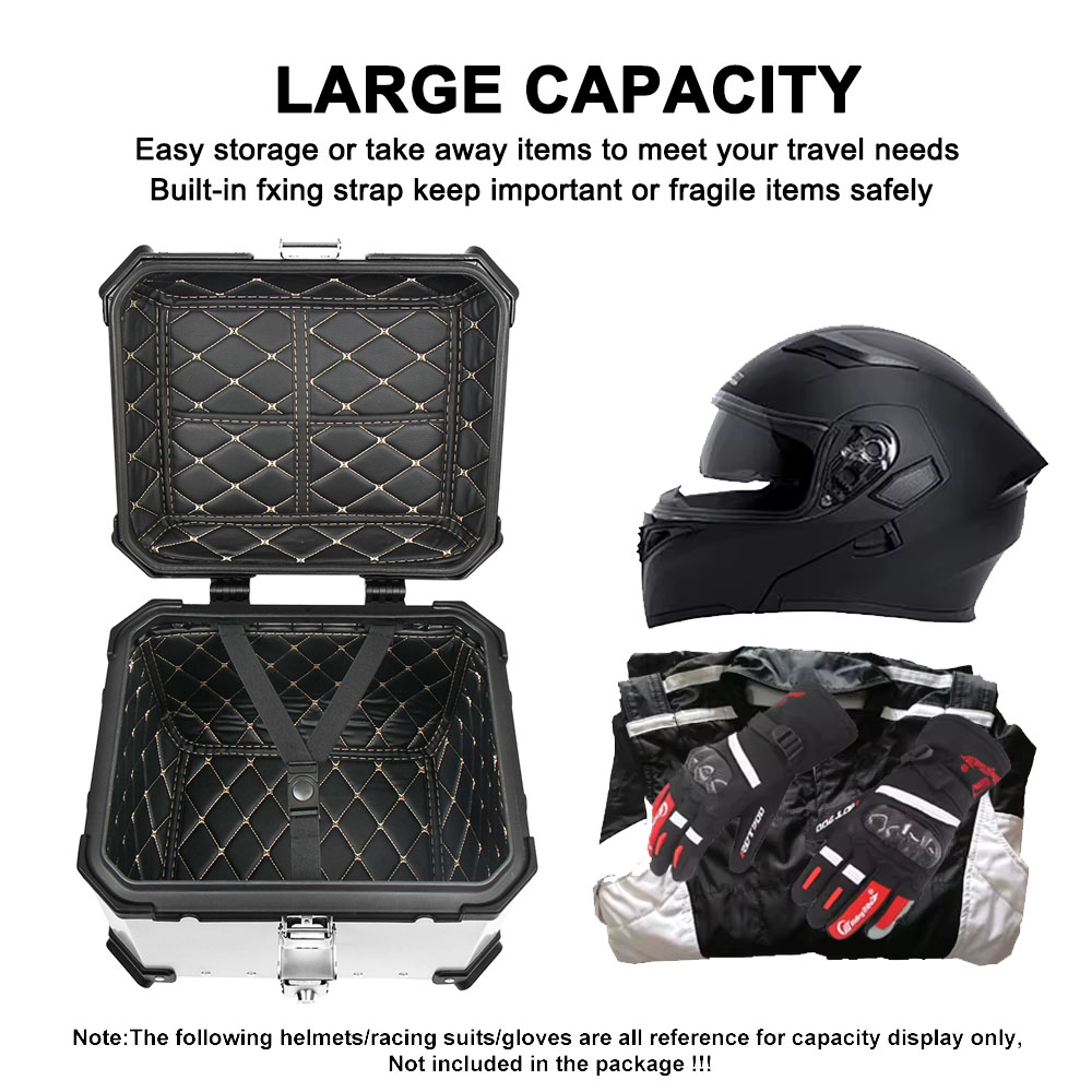 BMW, VOGE 55L 45L 오토바이 리어 탑박스  - Aluminum Top Case Luggage Box 45L 55L 리뷰 및 가격