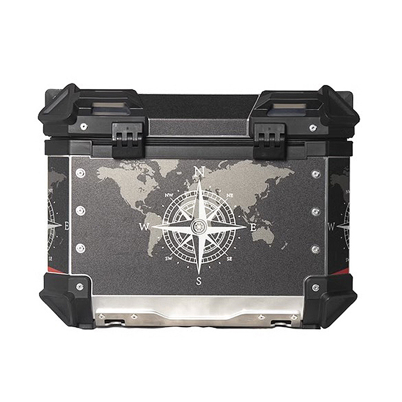 36L 45L 55L 65L 알루미늄 모터사이클 박스  - Aluminum Top Case Luggage Box 45L 55L 리뷰 및 가격