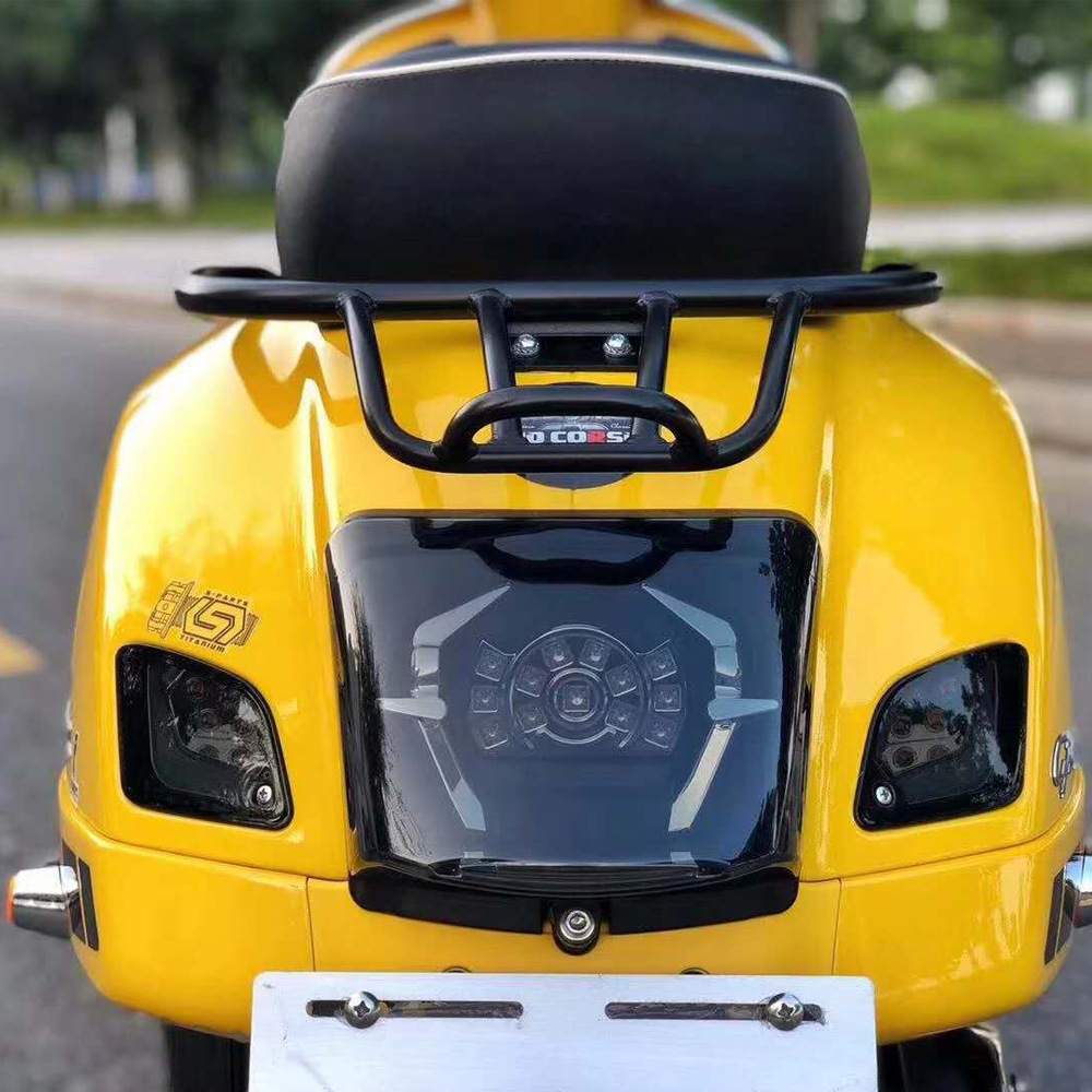 베스파 GTS300 GTV300 GTS 300 250  - Motorcycle Luggage Rack Rear Carrier Steel 리뷰 및 가격