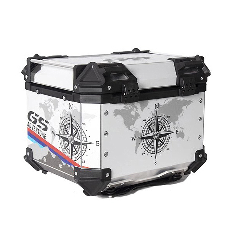 오토바이 뒷 트렁크 알루미늄 테일 박스 36L 45L  - Aluminum Top Case Luggage Box 45L 55L 리뷰 및 가격