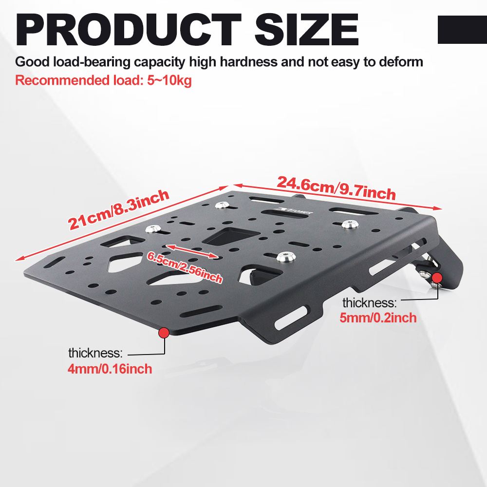 CFMOTO 675 SR / SR-R 675 SS 20 - Motorcycle Luggage Rack Rear Carrier Steel 리뷰 및 가격