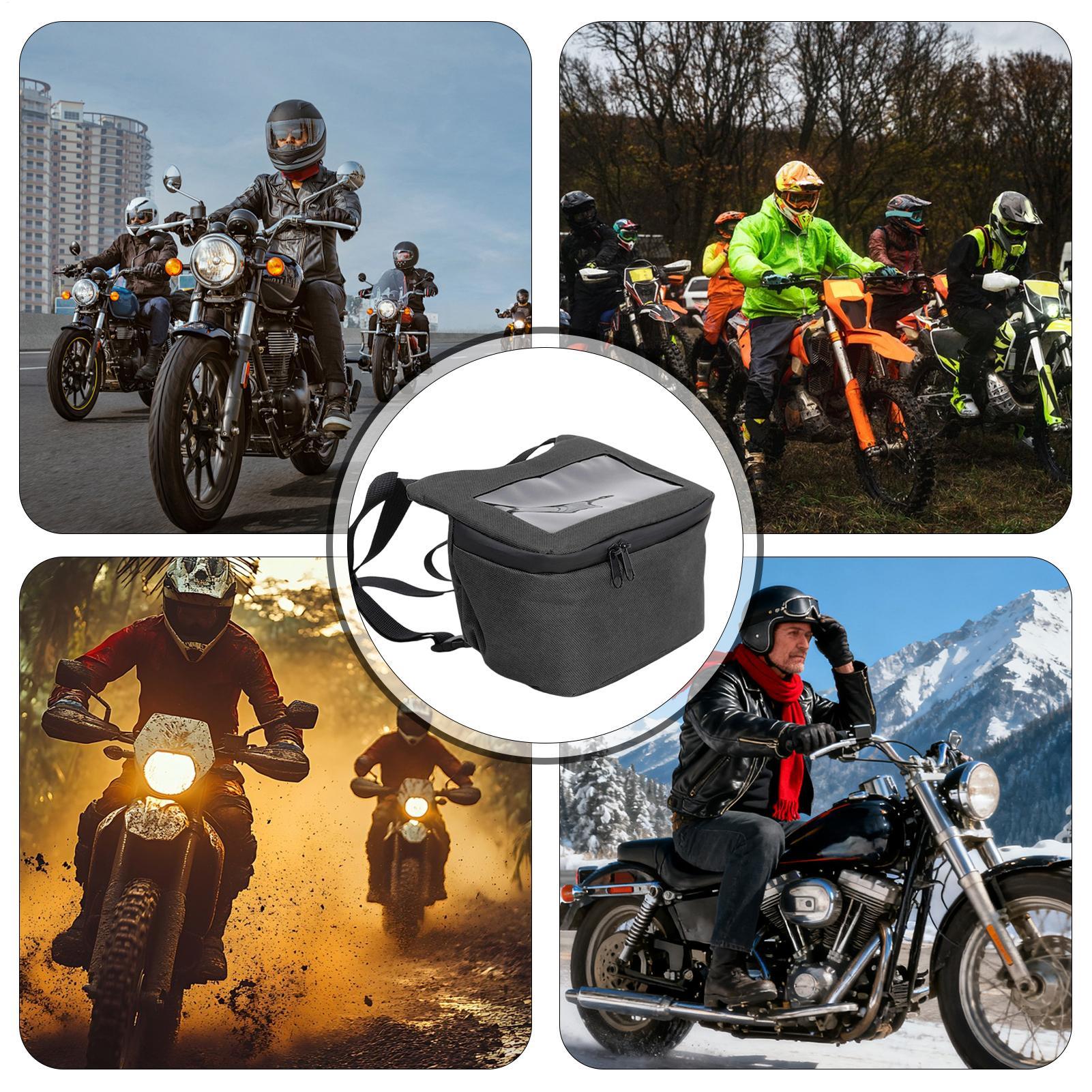 오토바이 핸들바 가방 방수 전면 포켓 터치스크린 창 오 - Waterproof Motorcycle Handlebar Bag Pouch 리뷰 및 가격