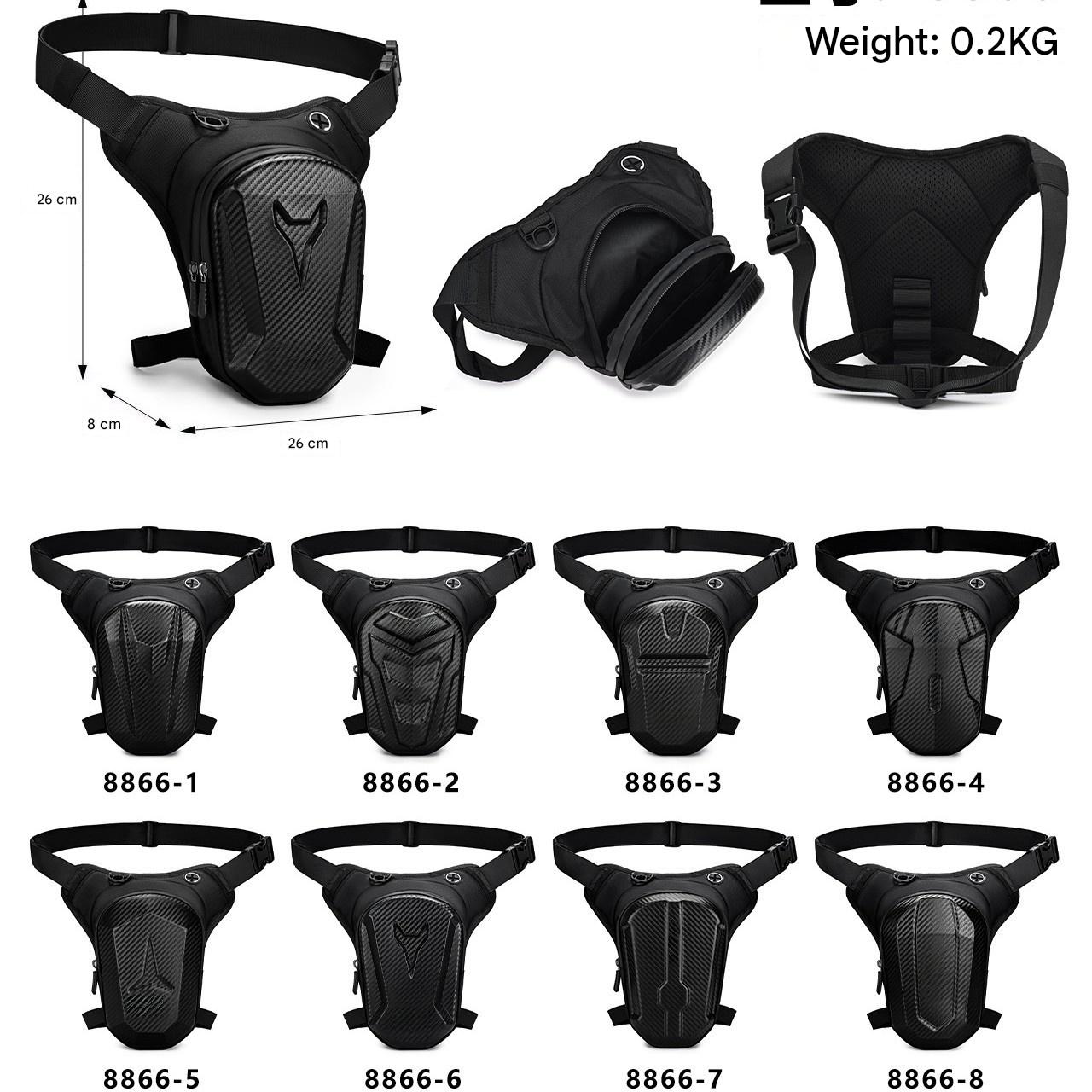 오토바이 라이딩용 방수 허벅지 가방, 빠른 탈착 버클, - Motorcycle Leg Bag Drop Thigh Pouch 리뷰 및 가격