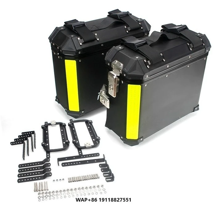스즈키 및 아프릴리아용 알루미늄 사이드 패니어 박스 2 - Motorcycle Saddlebags Hard Luggage Panniers 리뷰 및 가격