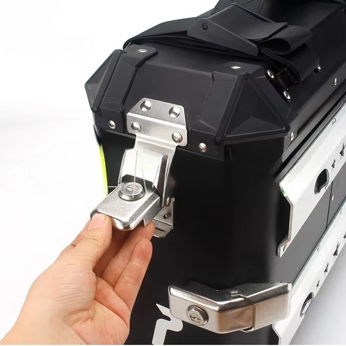 스즈키 및 아프릴리아용 알루미늄 사이드 패니어 박스 2 - Motorcycle Saddlebags Hard Luggage Panniers 리뷰 및 가격