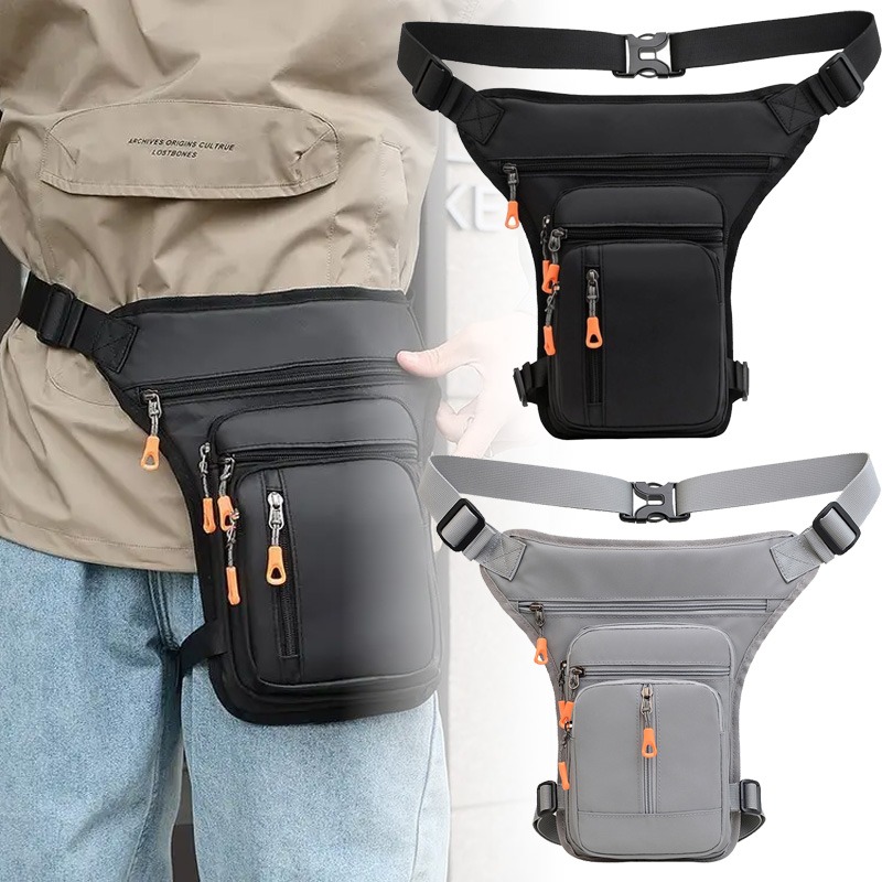 다리 가방 나일론 허벅지 가방 남성용 드롭 다리 가방  - Motorcycle Leg Bag Drop Thigh Pouch 리뷰 및 가격