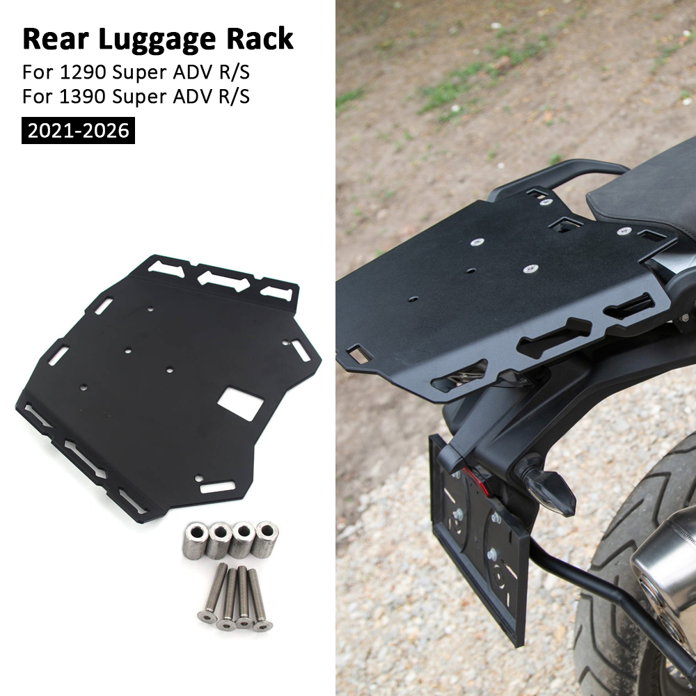 1390 슈퍼 어드벤처 R/S 오토바이 액세서리 129 - Motorcycle Luggage Rack Rear Carrier Steel 리뷰 및 가격