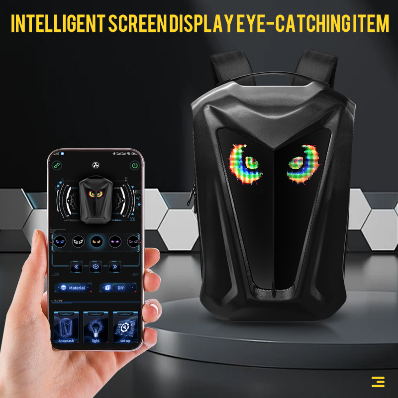 LED 스크린 백팩 올빼미 자전거 백팩 프로그래밍 가능 - Motorcycle Helmet Backpack Waterproof Led 리뷰 및 가격