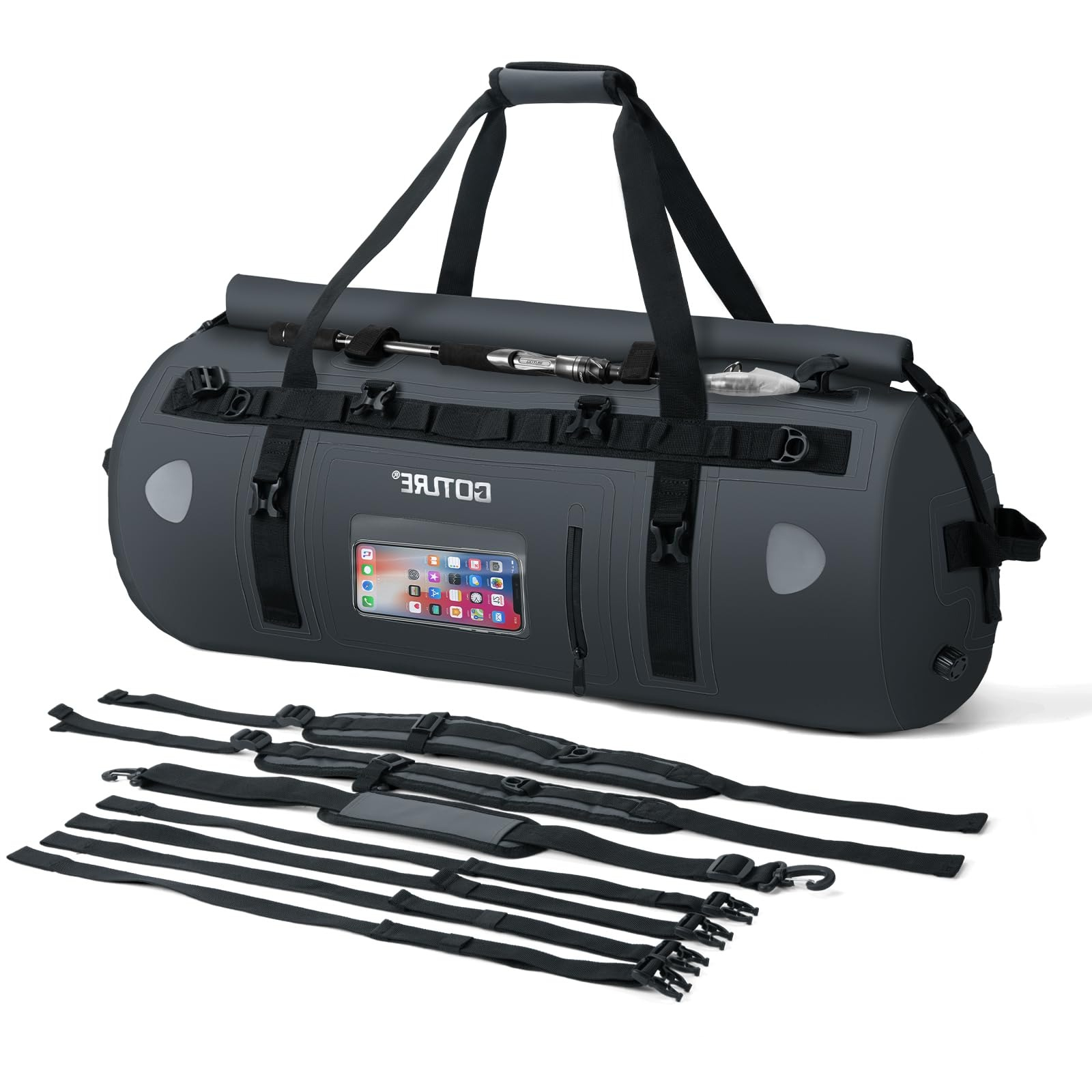 고투어 오토바이 방수 더플백 & 러기지 테일백 새들백  - Motorcycle Tail Bag Waterproof Roll Top 리뷰 및 가격