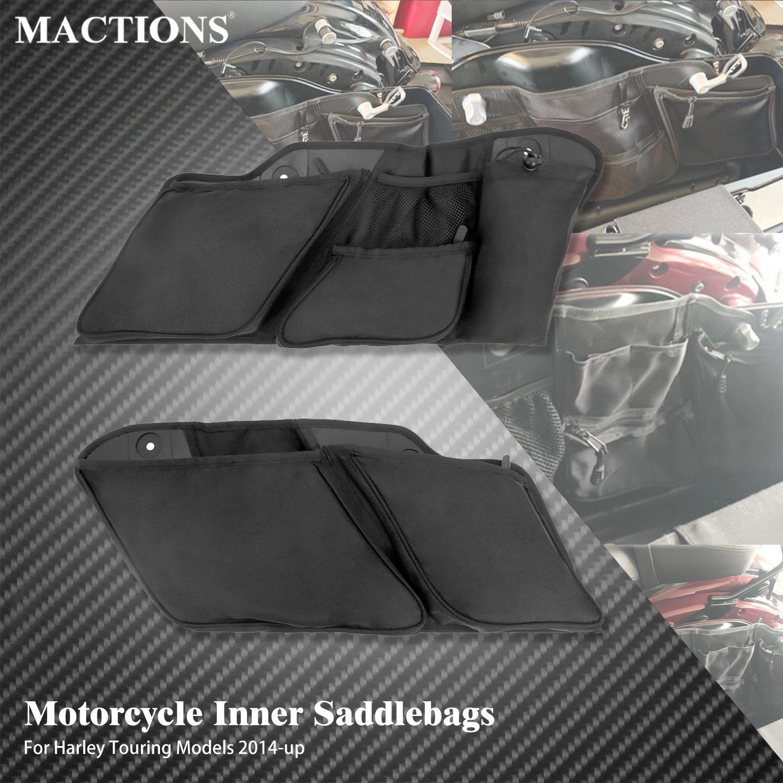 오토바이 내부 도구 가방 라이너 정리함 보관 새들백,  - Motorcycle Saddlebag Liner Inner Bags 리뷰 및 가격