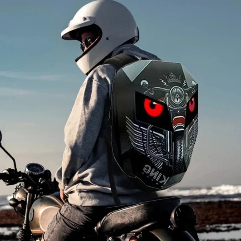 나이트 사이클링 LED 백팩 (오토바이 헬멧, 블루투스 - Motorcycle Helmet Backpack Waterproof Led 리뷰 및 가격