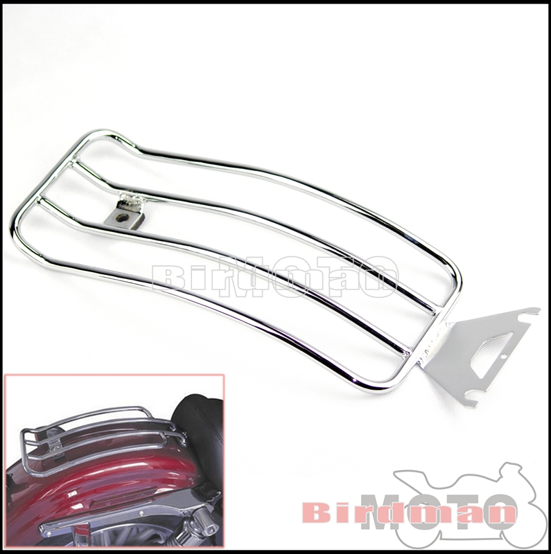 Harley Softail Road King Touri - Motorcycle Luggage Rack Rear Carrier Steel 리뷰 및 가격