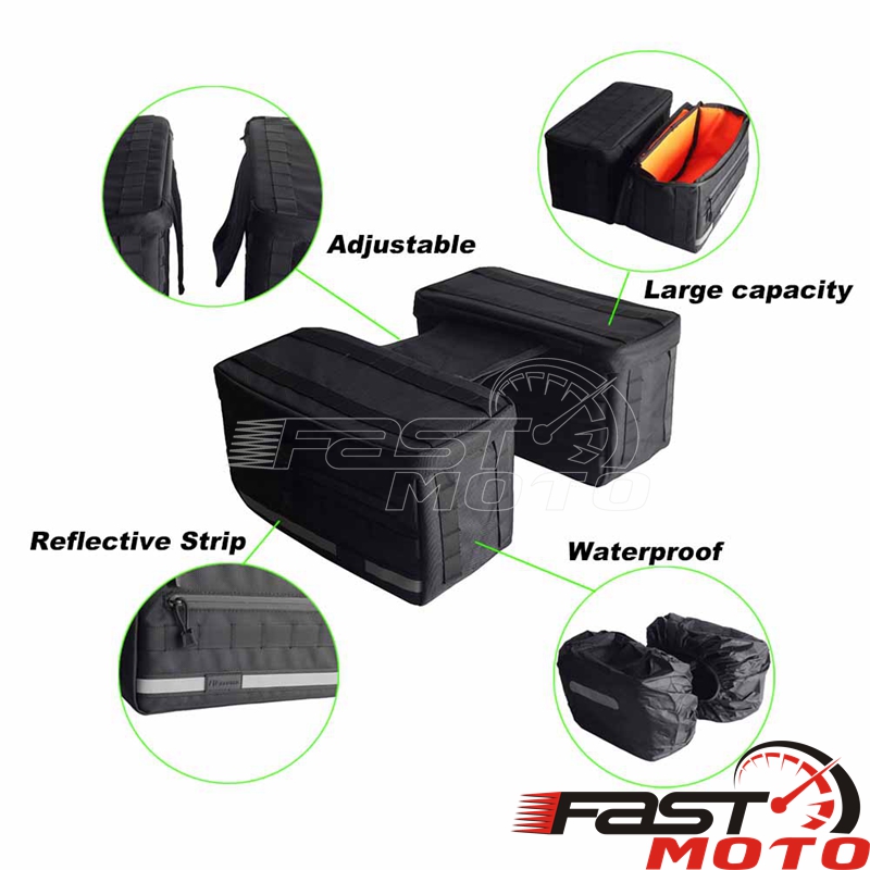 오토바이 여행 가방 Saddlebags ToolBag  - Waterproof Motorcycle Handlebar Bag Pouch 리뷰 및 가격