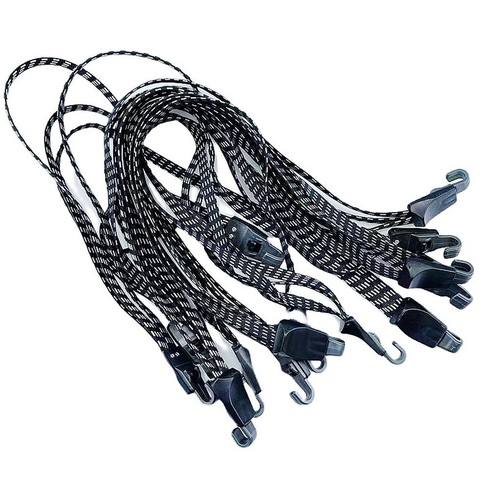 10팩 오토바이 러기지 스트랩 45cm 조절 가능한 번 - Cargo Net Bungee Cord Motorcycle Helmet 리뷰 및 가격