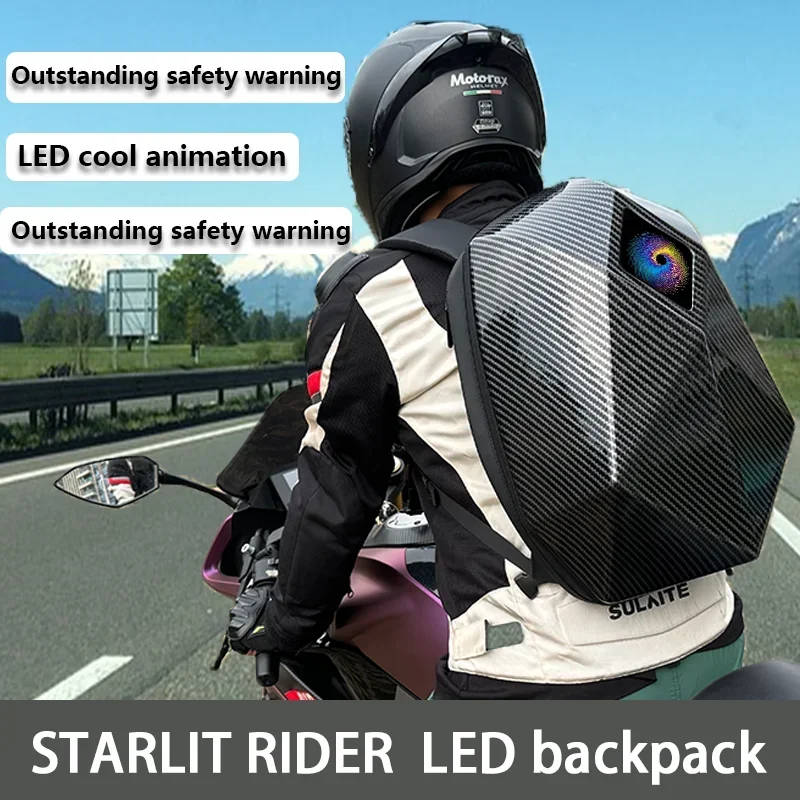 LED 나이트 사이클링 배낭, 눈 오토바이 헬멧, 방수 - Motorcycle Helmet Backpack Waterproof Led 리뷰 및 가격