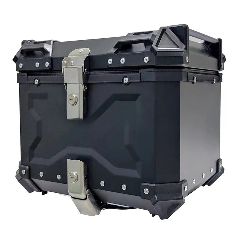 오토바이 리어 탑 케이스 모토 러기지 스토리지 테일 박 - Aluminum Top Case Luggage Box 45L 55L 리뷰 및 가격