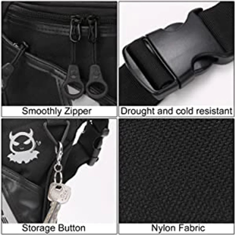남성용 방수 드롭 레그 백 다기능 허벅지 허리 패니 팩 - Motorcycle Leg Bag Drop Thigh Pouch 리뷰 및 가격
