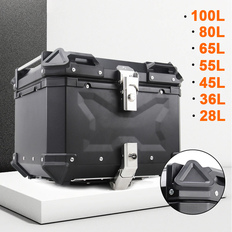 알루미늄 오토바이 리어 러기지 박스 28L 36L 45 - Aluminum Top Case Luggage Box 45L 55L 리뷰 및 가격